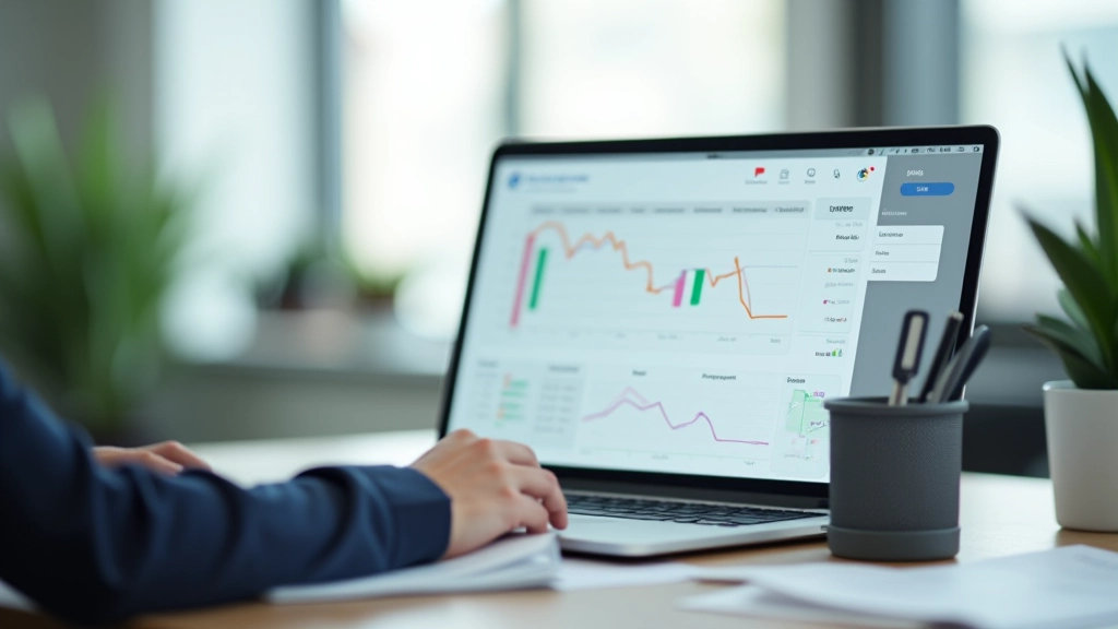 Executive reviewing task allocation spreadsheet with team performance metrics
